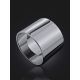 Sterling Silver Wide Band Ring The ICONIC, Ring Size: 6 / 16.5, image , picture 2