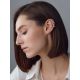 Shimmering Silver Crystal Ear Cuff, image , picture 3