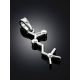 Silver Acetylcholine Molecule Pendant Hippocrates, image , picture 2