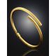 Fashionable Gilded Silver Bangle Bracelet The Silk, image , picture 2