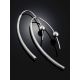 Trendy Silver Hook Threader Earrings The Silk, image , picture 2
