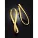 Sculptural Design Gilded Silver Hoop Earrings The Silk, image , picture 2