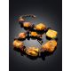 Ethnic Style Natural Amber Necklace, image , picture 2