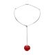 Exclusive Design Silver Amber Necklace The Sangria, image , picture 4