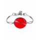Chic Design Silver Amber Bracelet The Sangria, image 