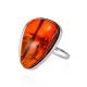 Amazing Handcrafted Amber Ring In Sterling Silver The Lagoon, Ring Size: 8.5 / 18.5, image , picture 3
