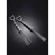 Flawless Silver Dangle Earrings The Sparkling, image , picture 2