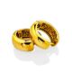 Chunky Gilded Silver Hoop Earrings The ICONIC, image , picture 6