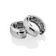 Glossy Sterling Silver Hoop Earrings The ICONIC, image , picture 4