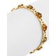 Classy Gilded Silver Citrine Bracelet, image , picture 3
