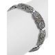 Gorgeous Silver Marcasite Bracelet The Lace, Length: 18, image , picture 3