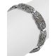 Gorgeous Silver Marcasite Bracelet The Lace, Length: 16, image , picture 3