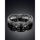 Gorgeous Silver Marcasite Bracelet The Lace, Length: 16, image , picture 2