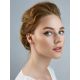 Silver Stud Earrings With Pink Crystals The Aurora, image , picture 4