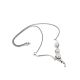 Classy Silver Pearl Necklace, image , picture 3