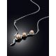 Classy Silver Pearl Necklace, image , picture 2