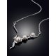 Classy Silver Pearl Necklace, image , picture 2