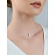Heart Shaped Pendant Invisible Necklace The Aurora, image , picture 4