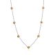 Chic Bicolor Gilded Silver Chain Necklace The Sparkling, image 