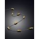 Bicolor Gilded Silver Necklace The Sparkling, image , picture 2