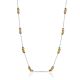 Bicolor Gilded Silver Necklace The Sparkling, image 