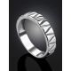 Minimalist Design Silver Ring, Ring Size: 9 / 19, image , picture 2