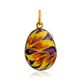 Bright Gilded Silver Egg Pendant With Enamel The Romanov, image 