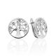 Tree Of Life Motif Silver Earrings The Enigma, image 