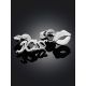 Mismatch Silver Stud Earrings, image , picture 2