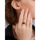 Refined Silver Coral Ring The Lace, Ring Size: 6.5 / 17, image , picture 3
