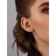 Bold Rose Plated Silver Ear Cuff The Liquid, image , picture 4