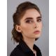 Bold Rose Plated Silver Ear Cuff The Liquid, image , picture 5