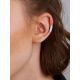 Trendy Glossy Silver Ear Cuff The ICONIC, image , picture 7