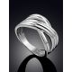 Sleek Silver Ring, Ring Size: 6.5 / 17, image , picture 2