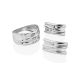 Minimalist Design Silver Ring, Ring Size: 6 / 16.5, image , picture 5