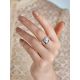 Glossy Shell Motif Silver Ring, Ring Size: 5.5 / 16, image , picture 3