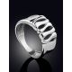 Sleek Silver Ring, Ring Size: 6 / 16.5, image , picture 2