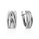 Elegant Silver Earrings, image 