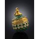 Retro Inspired Gilded Silver Enamel Egg Pendant The Romanov, image , picture 2