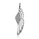 Chic Silver Wing Pendant, image 
