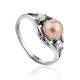 Classy Silver Pearl Ring, Ring Size: 8.5 / 18.5, image 