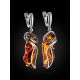 Refined Amber Dangle Earrings The Rialto, image , picture 3