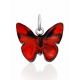 Bright Amber Butterfly Pendant, image , picture 3