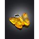 Chic Amber Butterfly Pendany, image , picture 2