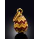 Two Tone Gilded Silver Enamel Egg Shaped Pendant The Romanov, image , picture 2