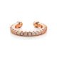 Rose Plated Silver Crystal Ear Cuff The ICONIC, image , picture 4