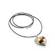 Lovely Amber Heart Locket Pendant, image , picture 3