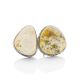 Boho Style Silver Amber Cocktail Ring The Bella Terra, Ring Size: Adjustable, image , picture 4