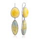 Boho Style Amber Violane Earrings The Bella Terra, image 