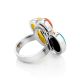 Exclusive Multi Stone Cocktail Ring The Bella Terra, Ring Size: Adjustable, image , picture 4